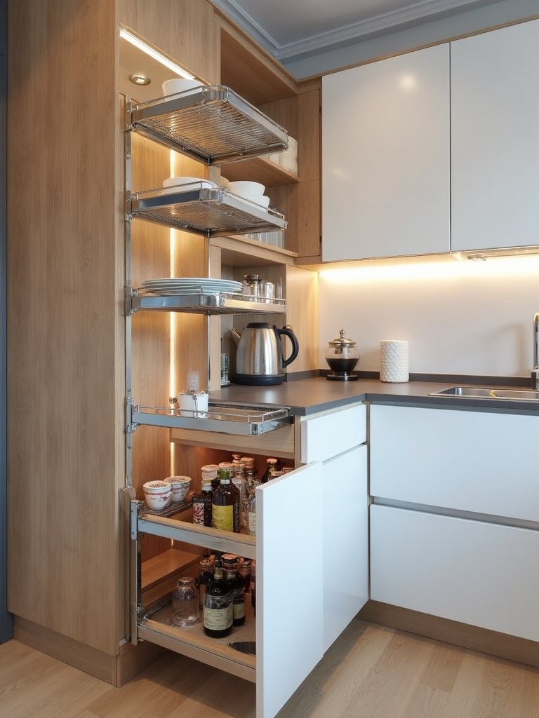 optimizing corner storage solutions