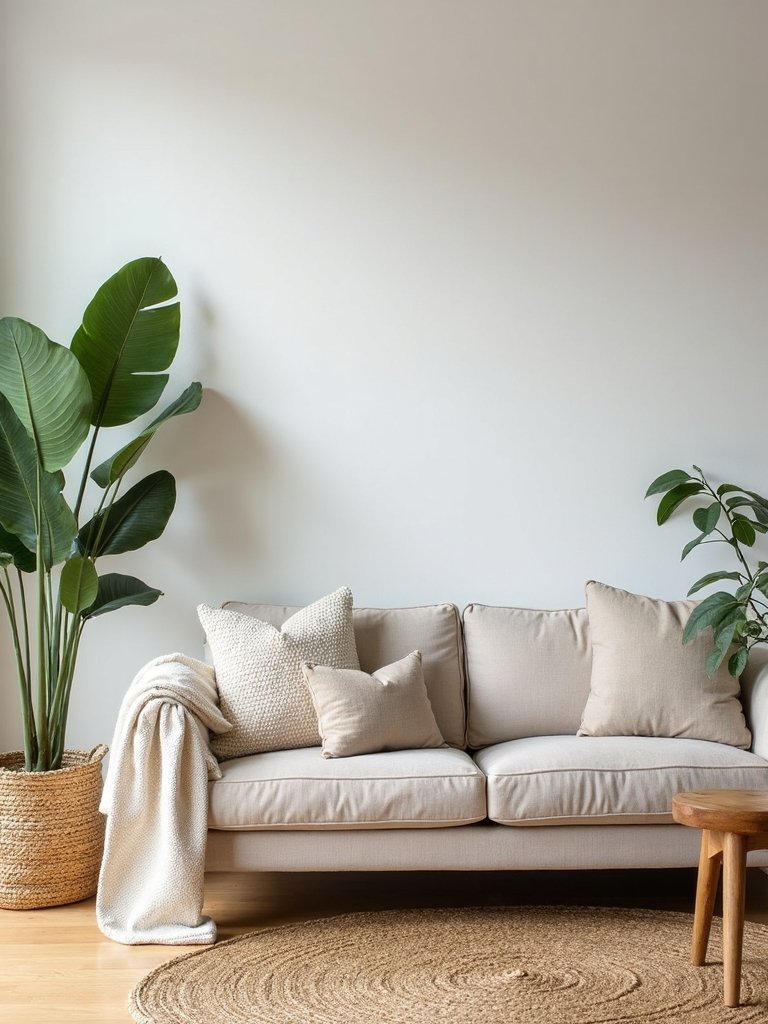 organically inspired living room sanctuary