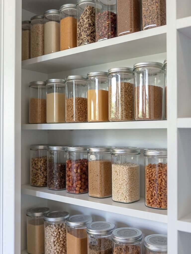 organized efficient stackable airtight storage