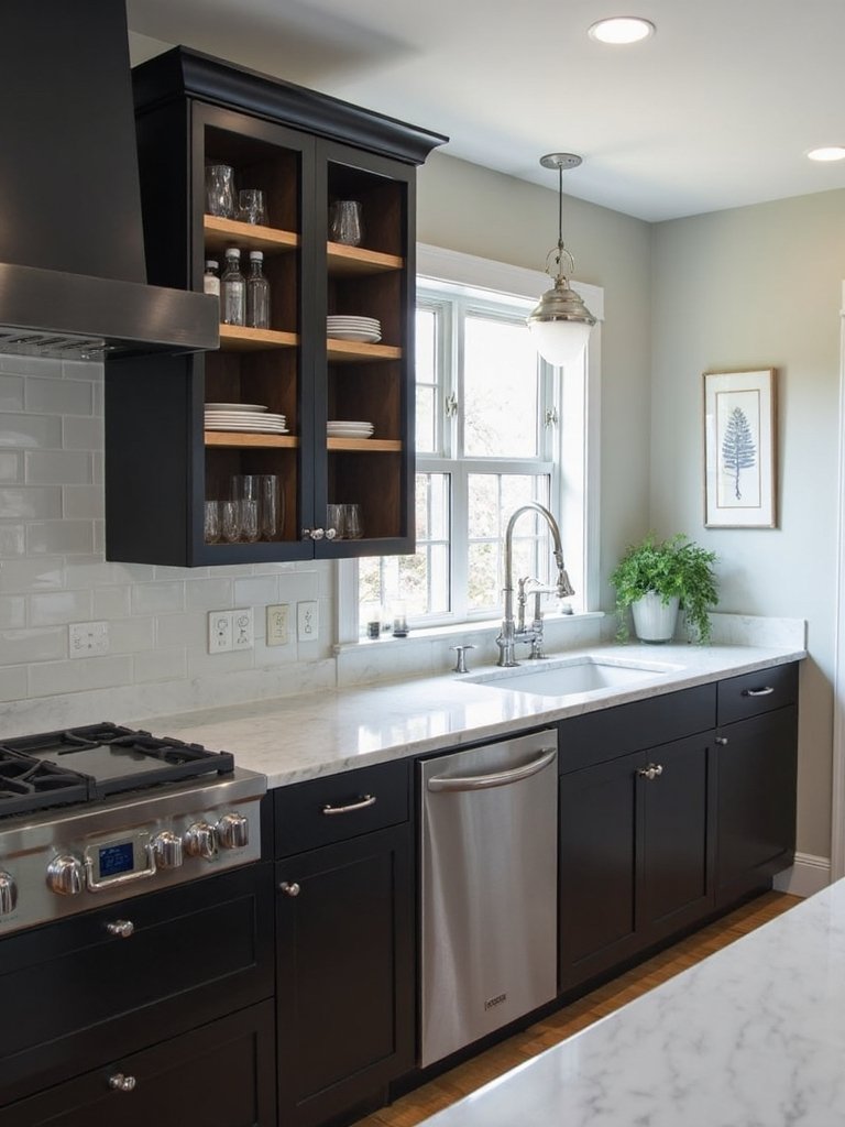 organized functional clutter free kitchen space
