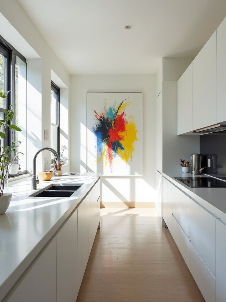 personalize kitchen through thoughtful artwork