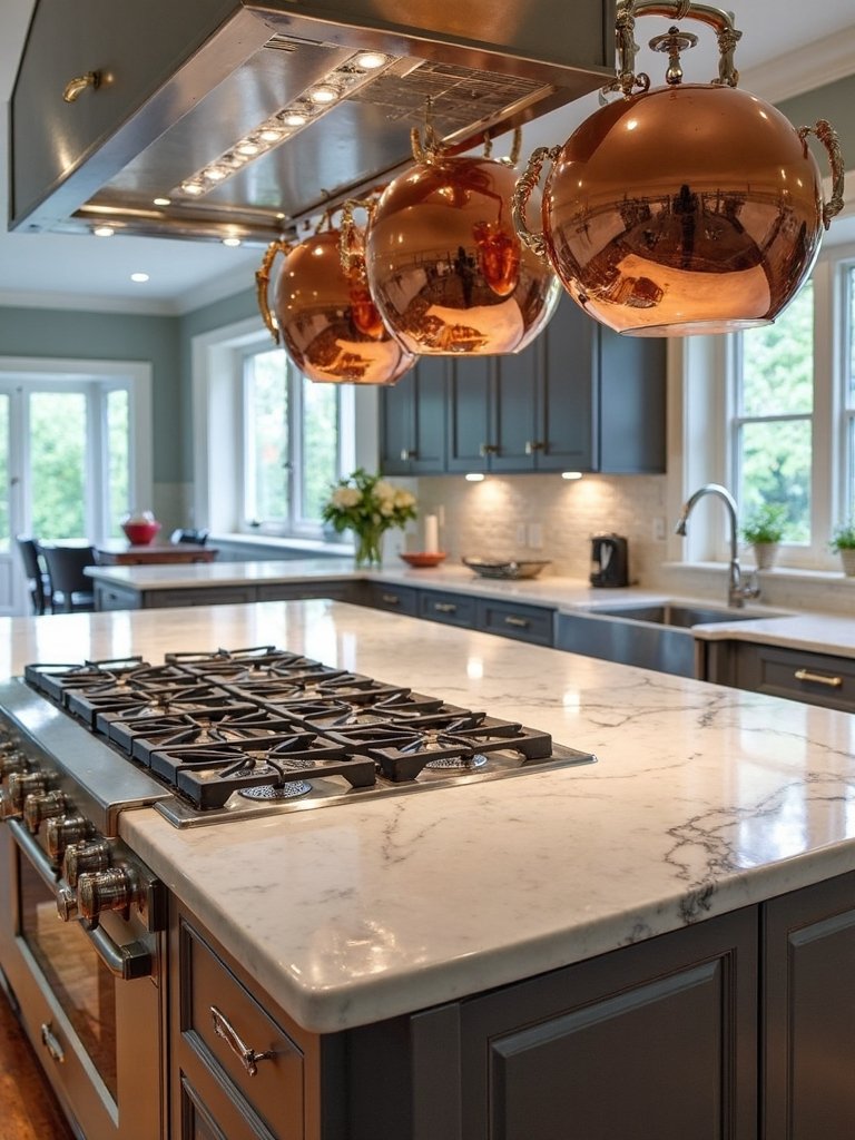 professional chef inspired cooking island