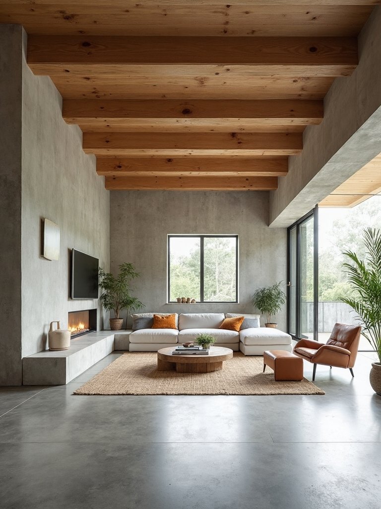 raw minimalist textured focal