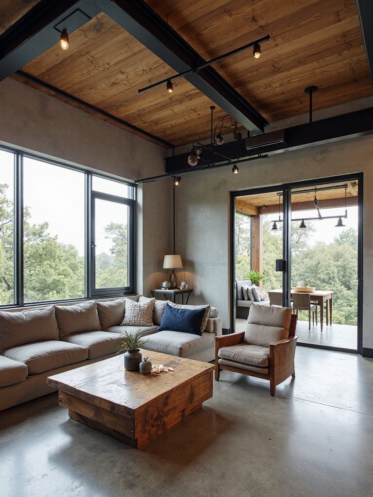 raw organic industrial minimalist