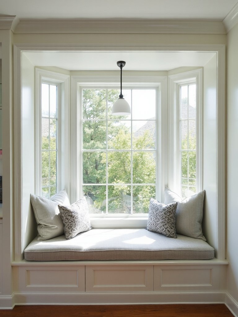 recessed nook window display decor