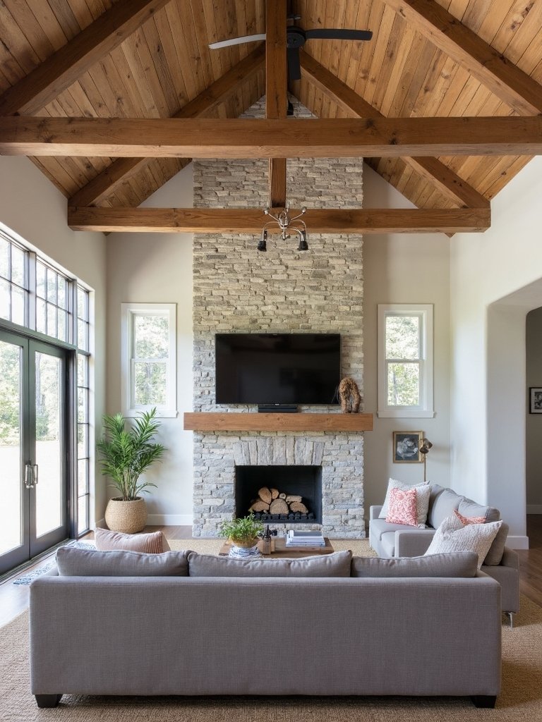reclaimed wood cozy warm timeless modern