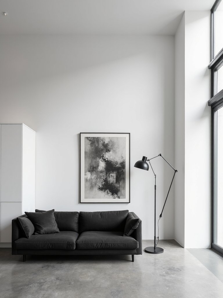 refined minimalist monochrome elegance