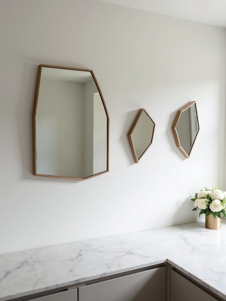 reflective symmetrical gallery inspired maximizing space