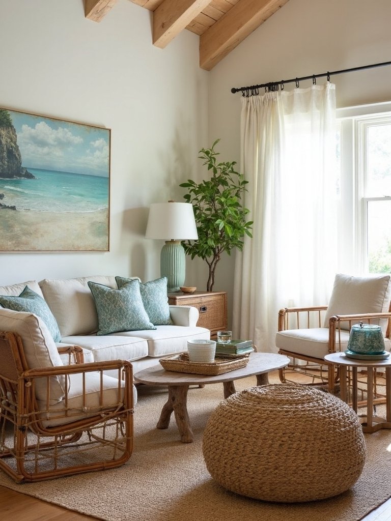 relaxed coastal living room essence