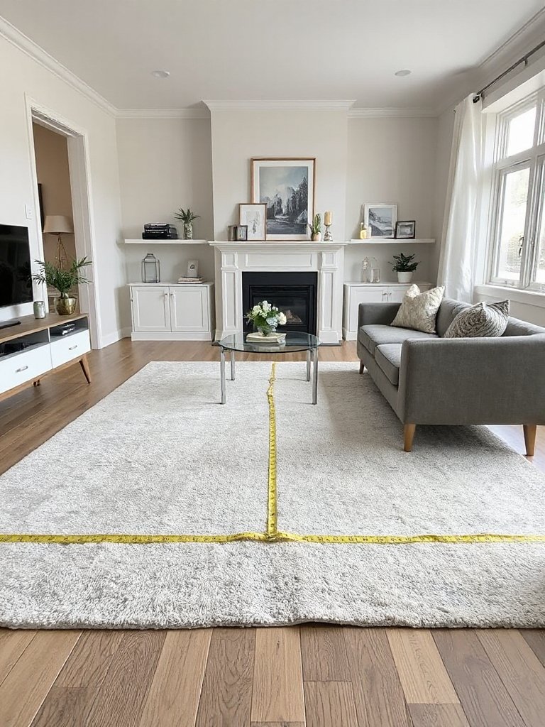 rug size selection for living room