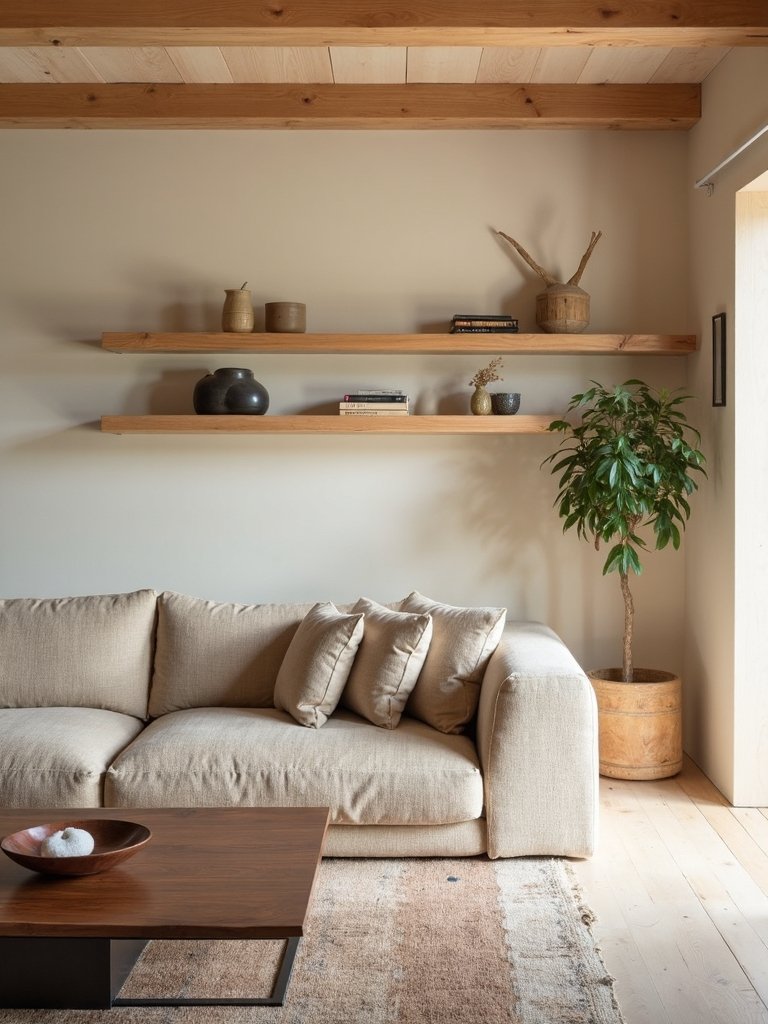 rustic natural minimalist cozy