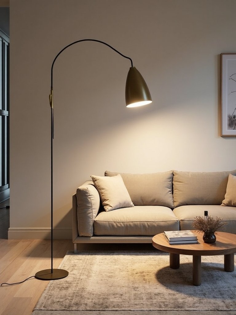 sculptural floor lamps reshape living spaces