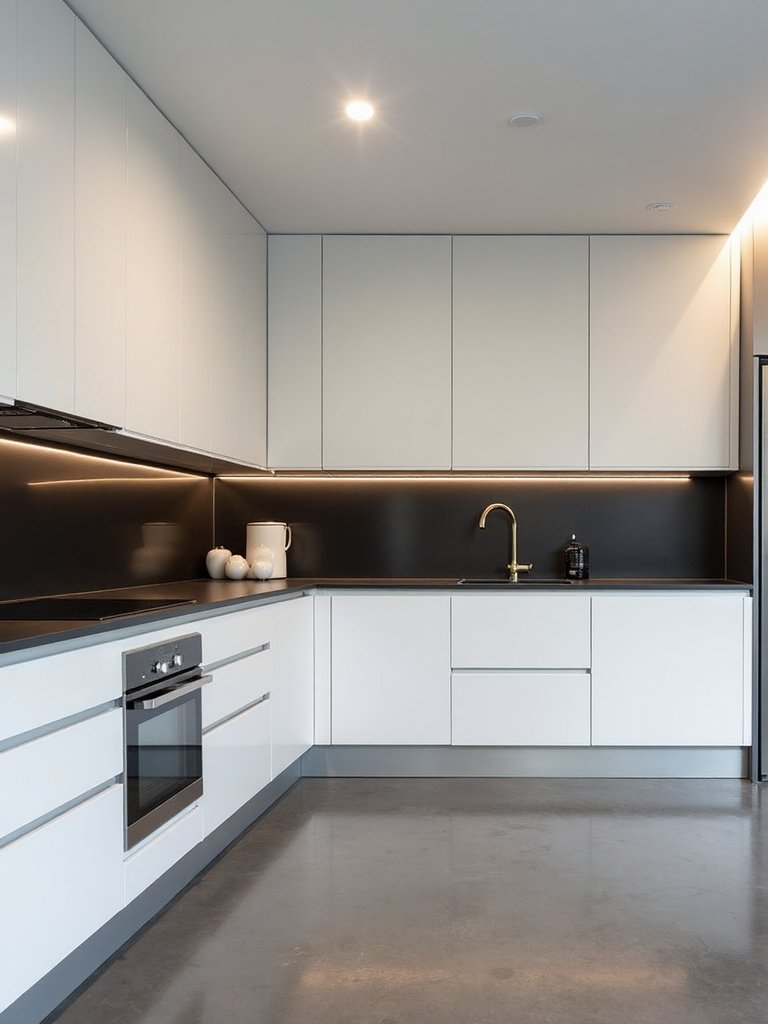 seamless concealed unified minimalist
