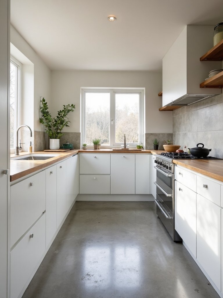 seamless material harmony for minimalist kitchens