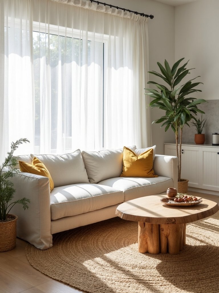 serene layered natural minimalist