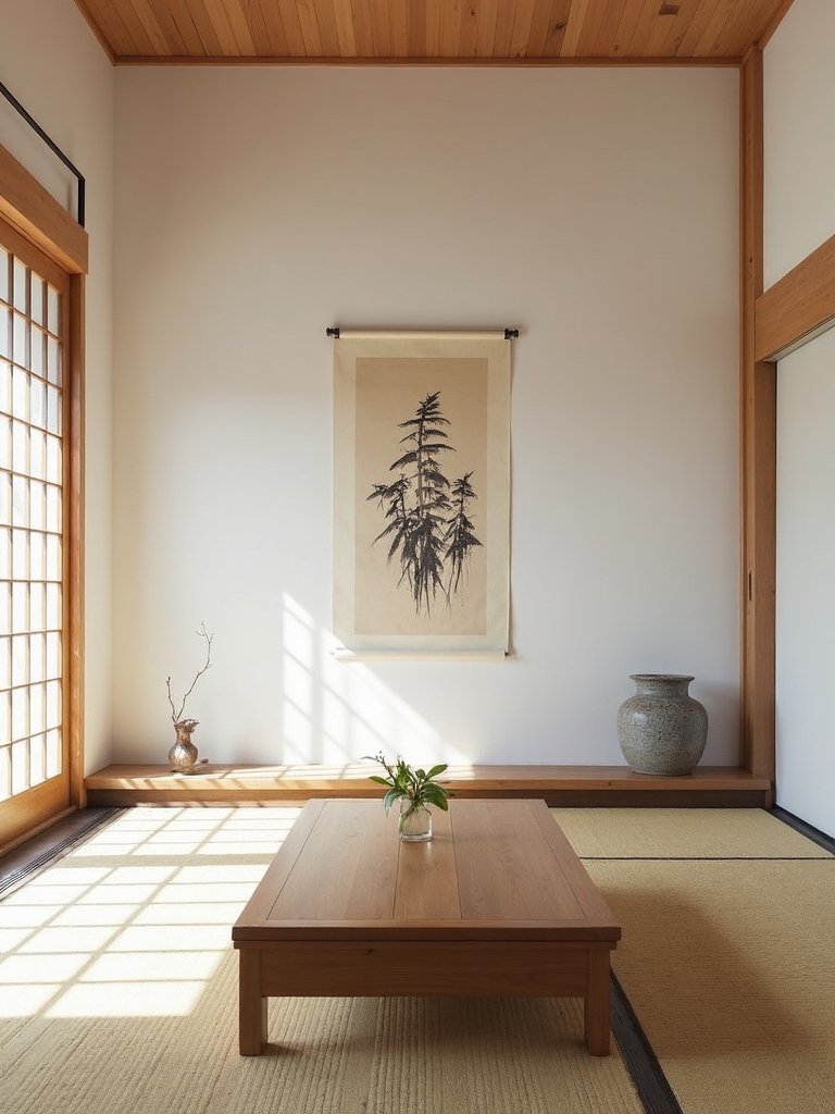 serene minimalist wall decor