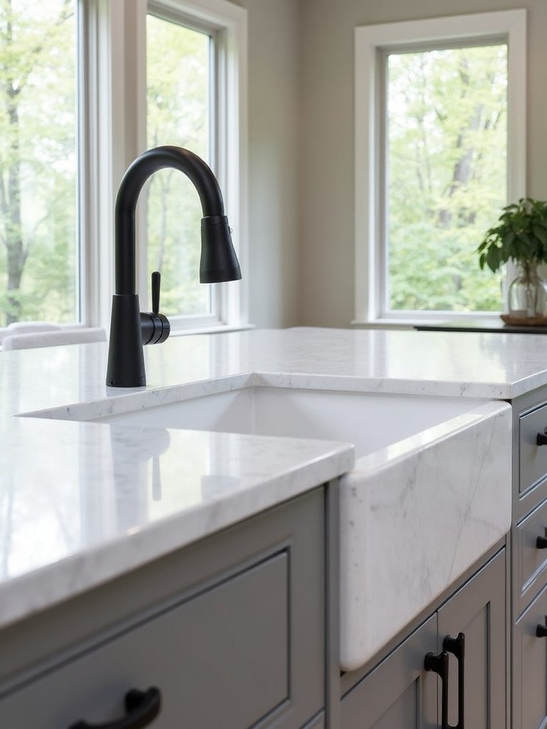 sleek minimalist durable waterfall inspired