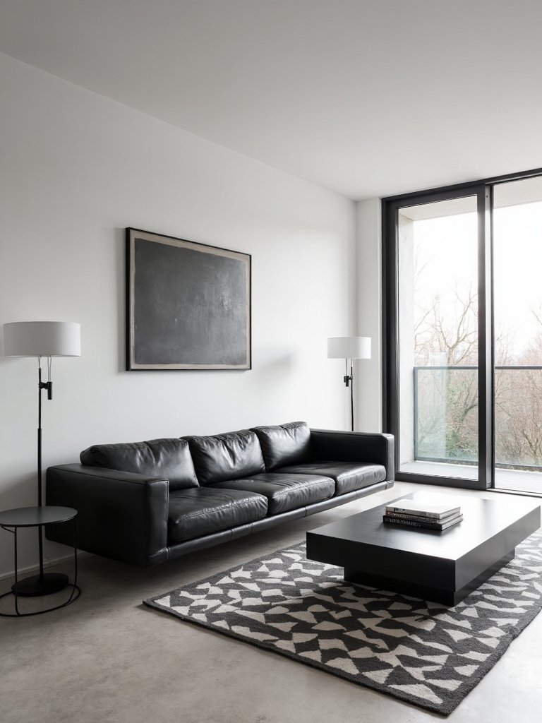 sleek minimalist sophisticated anchored