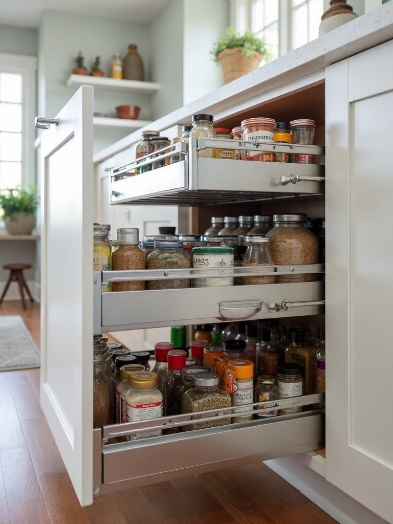 smooth customizable kitchen storage solutions
