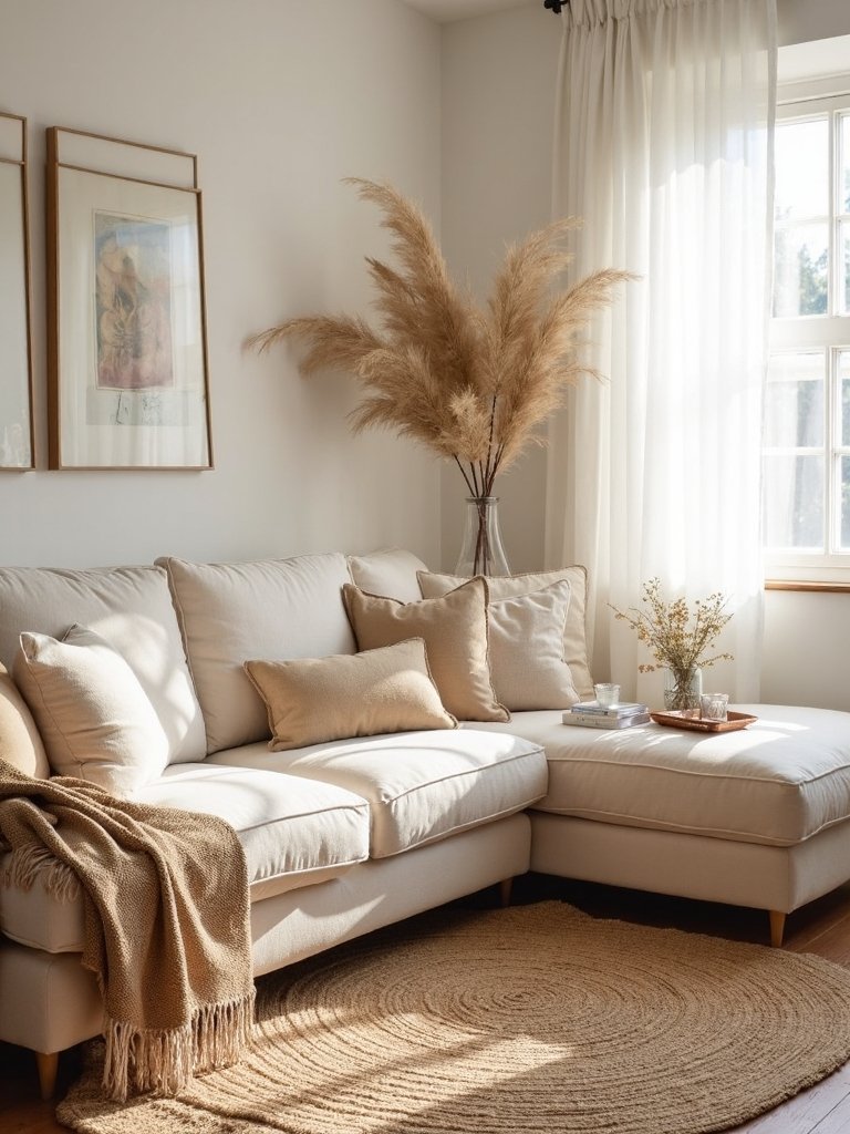 soft warm balanced minimalist