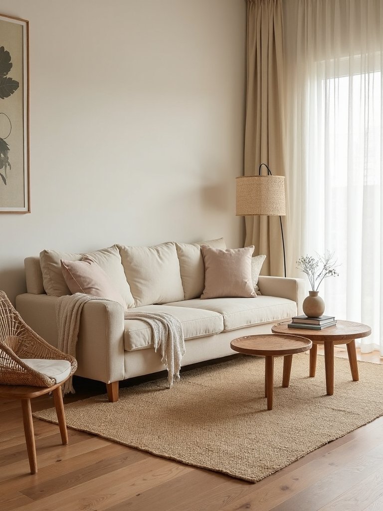 sophisticated and inviting living room