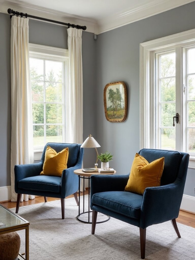 sophisticated balanced contrasting timeless