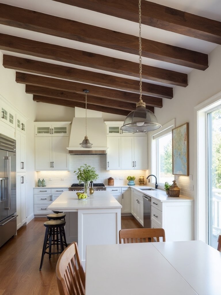 sophisticated structural ceiling focal points