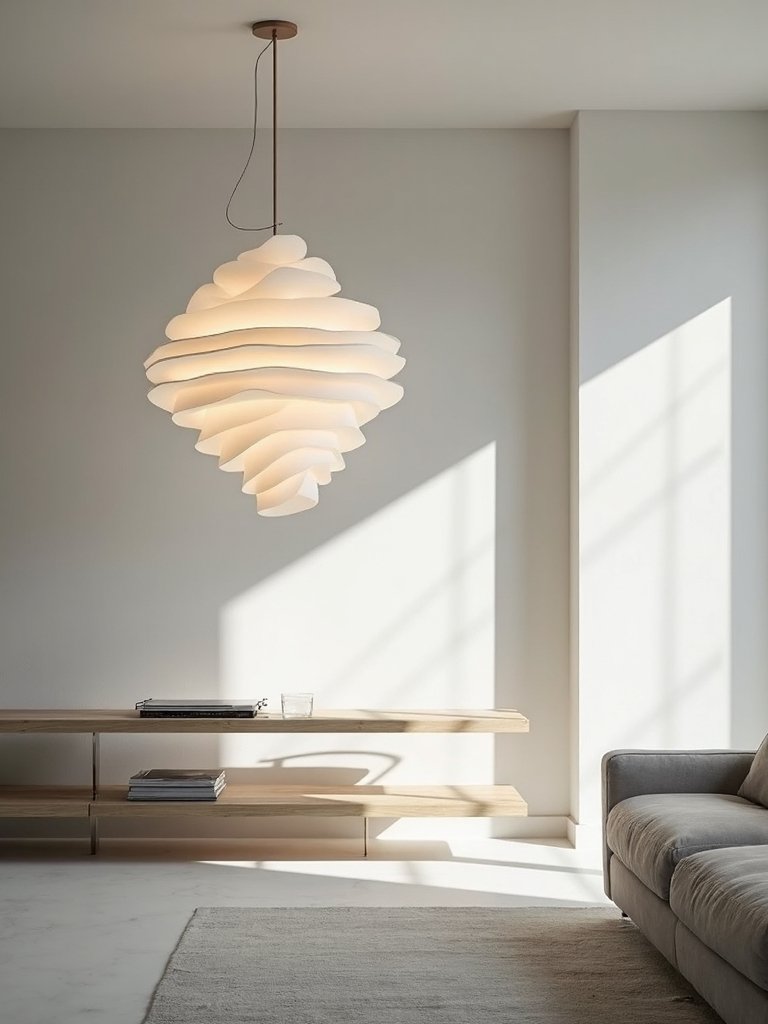 statement lighting as focal point