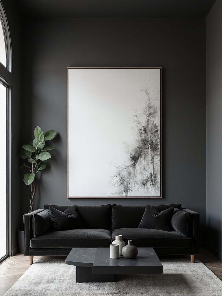 strategic statement art placement