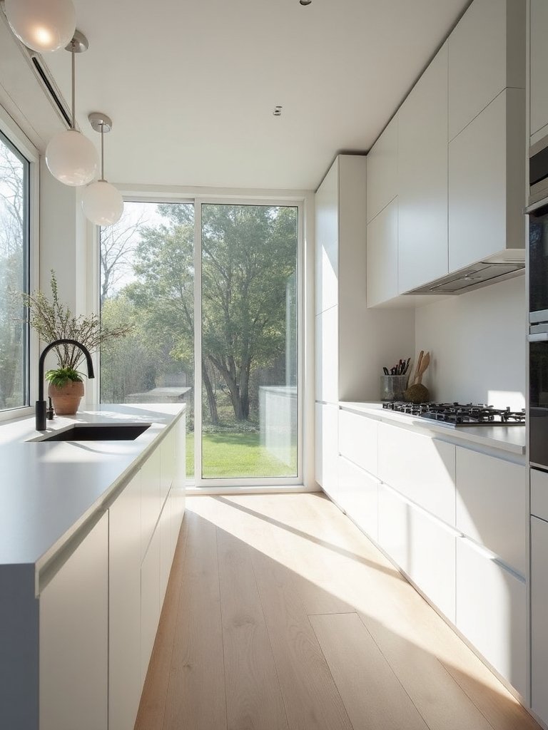 streamlined modern minimalist sophisticated