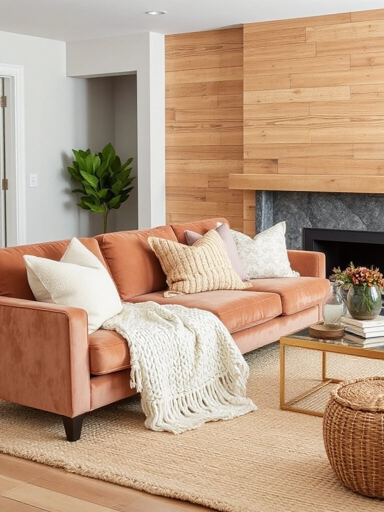 texture enhances living room design