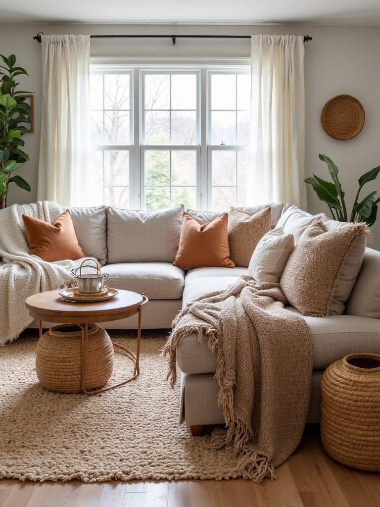 texture transitions for seasonal aesthetics