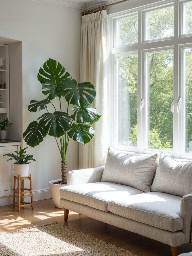thoughtful plant placement energizes minimalist interiors