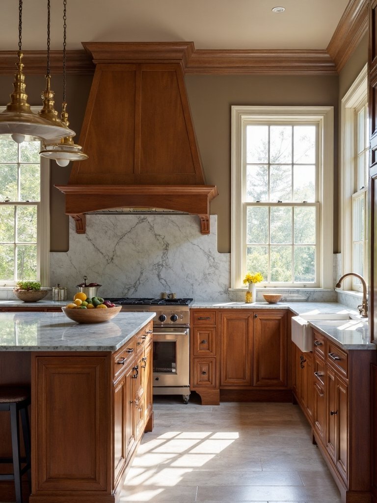 timeless elegant taupe bronze kitchen