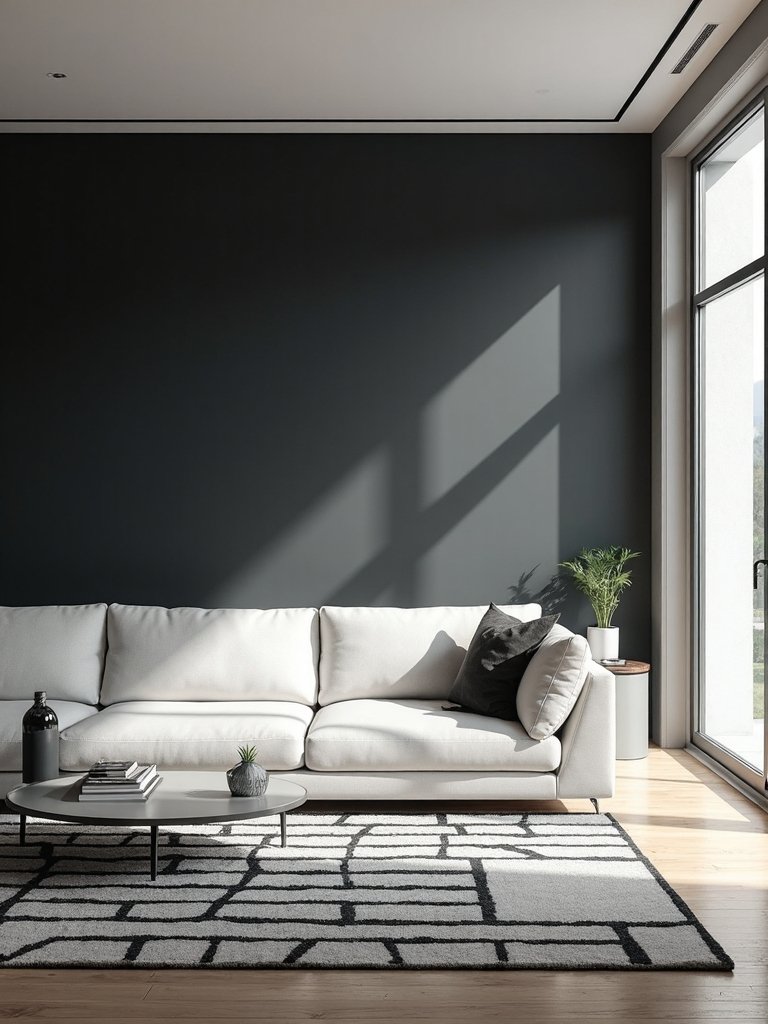 timeless minimalist black and white appeal