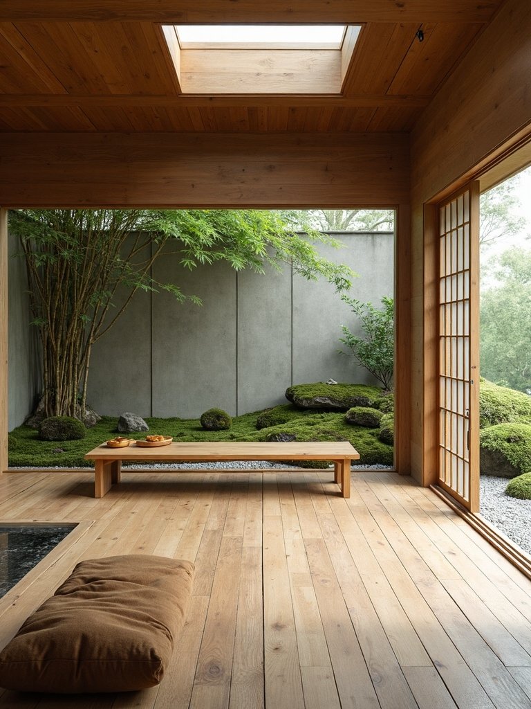 tranquil indoor plants natural elements