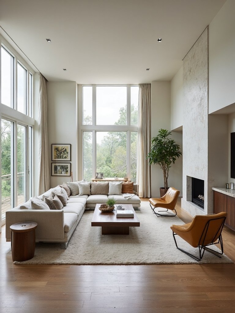 visual movement through furniture