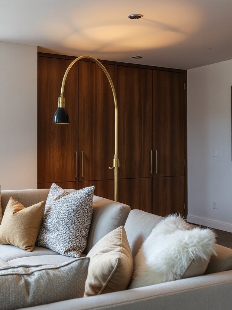 warm and inviting living room