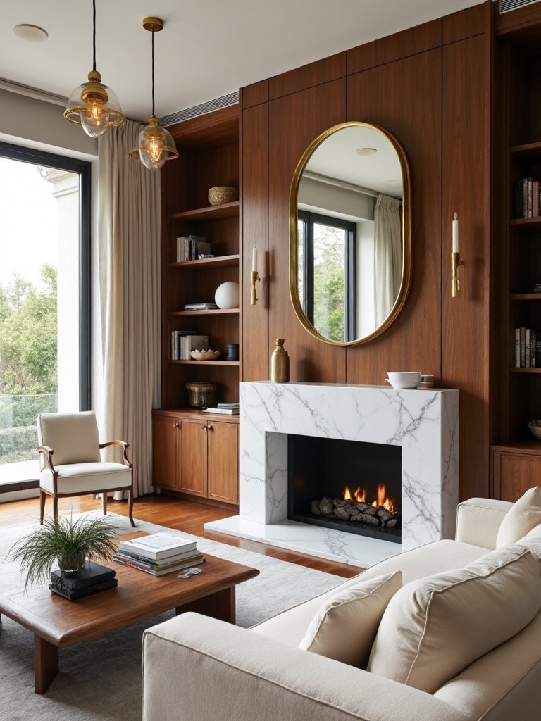 warm metallic minimalist sophisticated