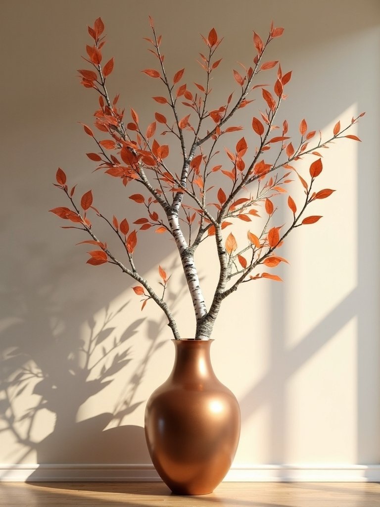 artisanal fall branch arrangements