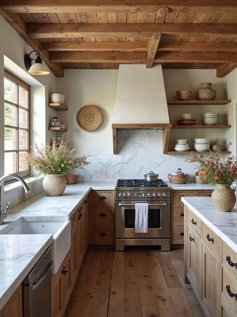 authentic farmhouse design using local materials