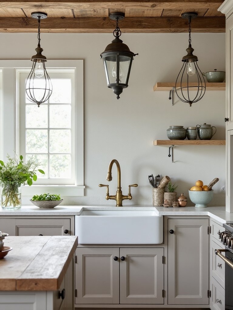 authentic historical farmhouse kitchen fixtures