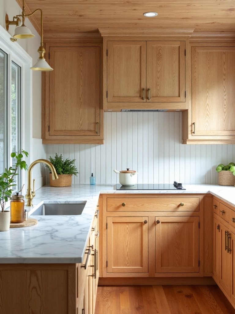 authentic rustic farmhouse kitchen cabinetry