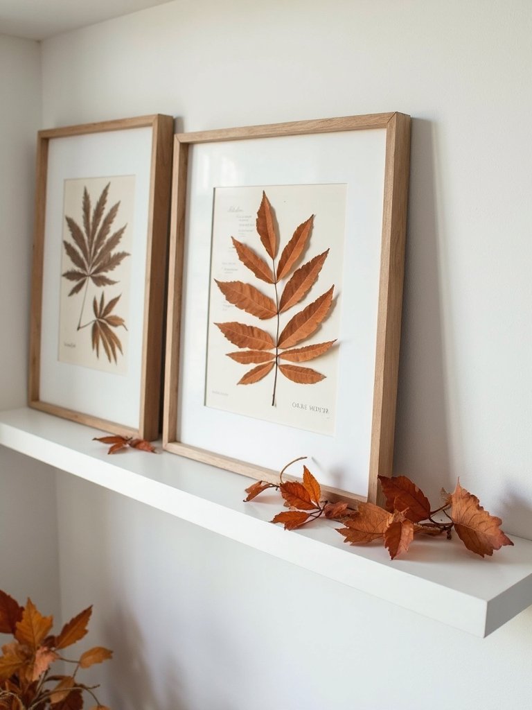 autumn botanical wall art