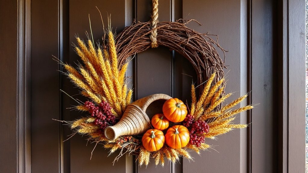 autumn bounty door wreaths
