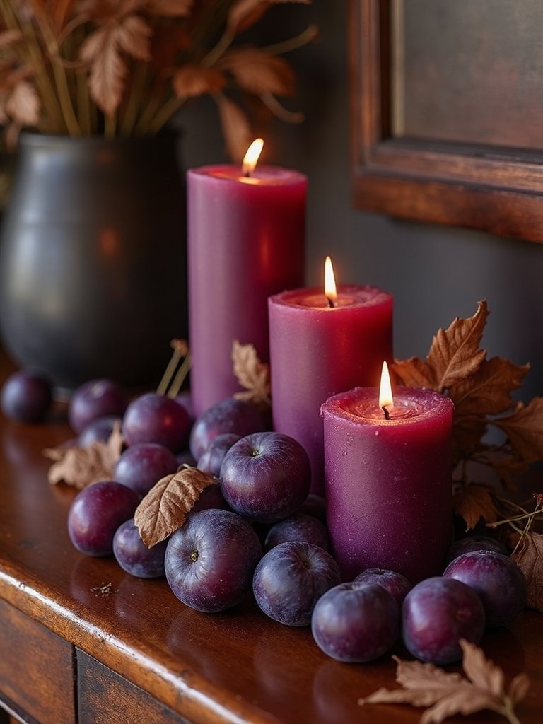 autumn plum candle sophistication