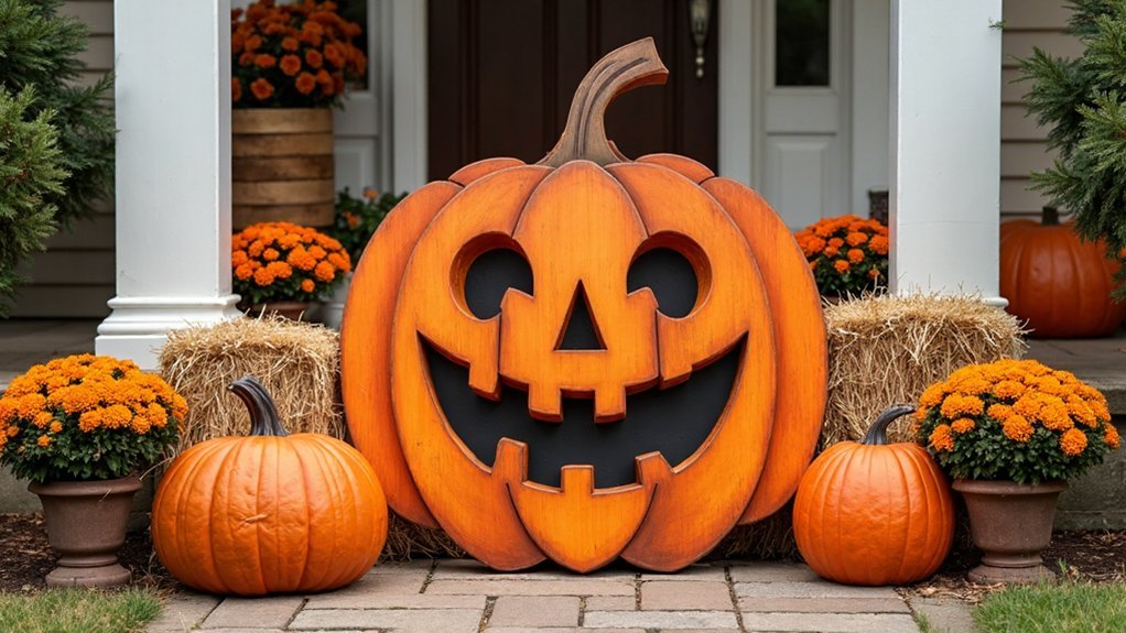 autumn porch decor sign