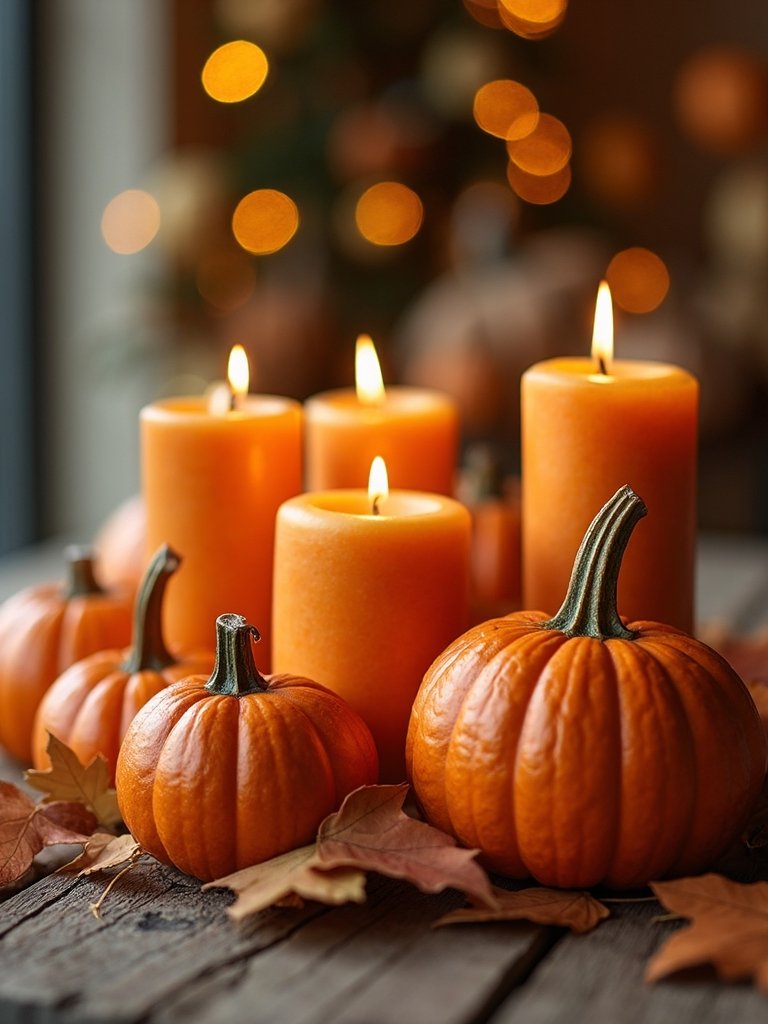 autumn table centerpiece decoration