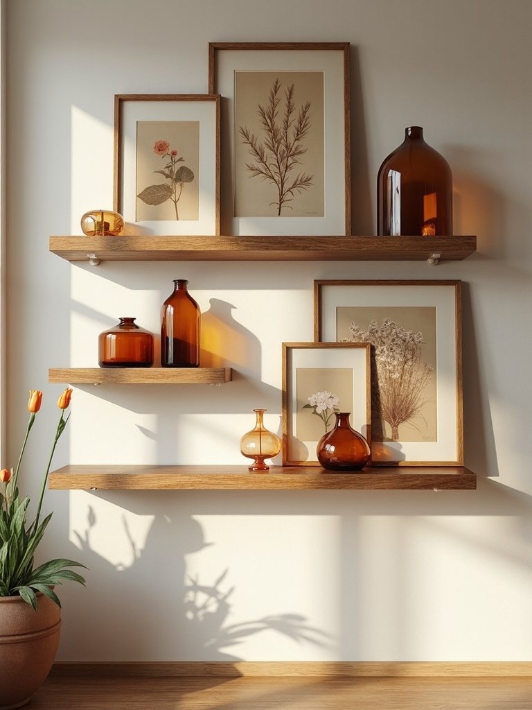 autumn vintage art displays