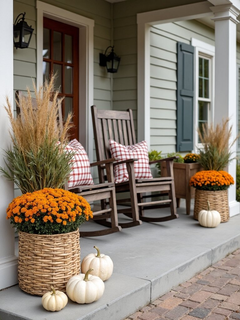 autumn welcome porch decor charm